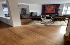 Carbonized Wide Plank Bamboo Flooring